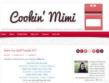 Tablet Screenshot of cookingmimi.wordpress.com