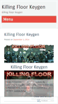 Mobile Screenshot of killingfloorkeygen.wordpress.com