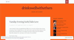 Desktop Screenshot of drinkswellwithothers.wordpress.com