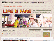 Tablet Screenshot of lifeisfare.wordpress.com