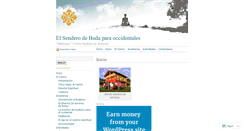 Desktop Screenshot of centrobudista.wordpress.com