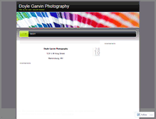 Tablet Screenshot of garvinphoto.wordpress.com
