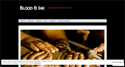 Desktop Screenshot of bloodandinkthemovie.wordpress.com