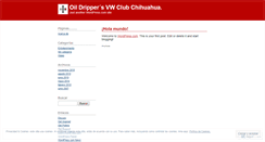 Desktop Screenshot of oildrippersvwclub.wordpress.com