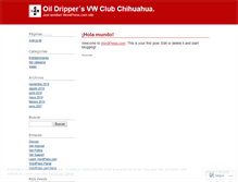 Tablet Screenshot of oildrippersvwclub.wordpress.com