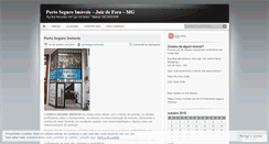 Desktop Screenshot of portoseguroimoveis.wordpress.com