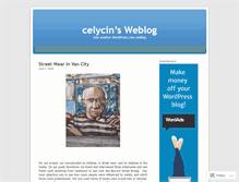 Tablet Screenshot of celycin.wordpress.com