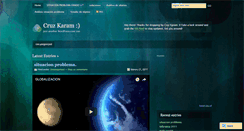 Desktop Screenshot of cruzkaram.wordpress.com