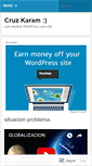 Mobile Screenshot of cruzkaram.wordpress.com