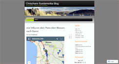 Desktop Screenshot of chrischansuedamerica2009.wordpress.com