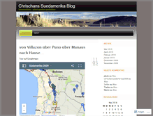 Tablet Screenshot of chrischansuedamerica2009.wordpress.com