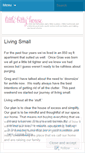 Mobile Screenshot of littlebittyhouse.wordpress.com