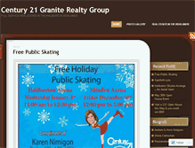 Tablet Screenshot of c21graniterealtygroup.wordpress.com