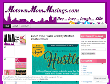 Tablet Screenshot of motownmommusings.wordpress.com