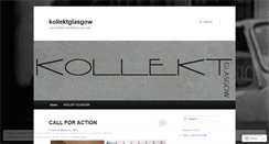 Desktop Screenshot of kollektglasgow.wordpress.com