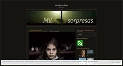 Desktop Screenshot of milsorpresas.wordpress.com
