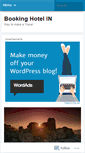 Mobile Screenshot of bookinghotelin.wordpress.com
