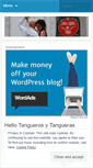 Mobile Screenshot of luciaygerrytango.wordpress.com