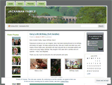 Tablet Screenshot of jackaman.wordpress.com