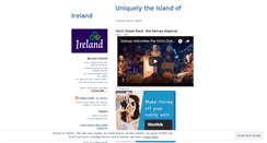 Desktop Screenshot of discoverireland.wordpress.com