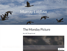Tablet Screenshot of murraylaidlaw.wordpress.com