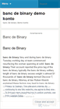 Mobile Screenshot of downloadcenter.bancdebinarydemokonto.wordpress.com