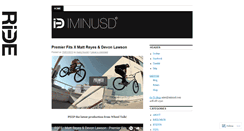 Desktop Screenshot of iminusd.wordpress.com
