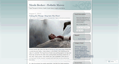 Desktop Screenshot of nicolebecker.wordpress.com