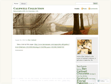 Tablet Screenshot of ellencaldwell.wordpress.com