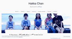 Desktop Screenshot of hakkachan.wordpress.com