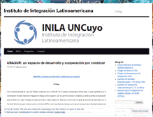 Tablet Screenshot of institutoinilauncuyo.wordpress.com