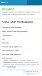 Mobile Screenshot of fahryiind.wordpress.com