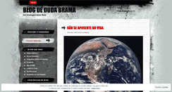 Desktop Screenshot of dudabrama.wordpress.com