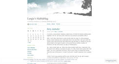 Desktop Screenshot of largie.wordpress.com