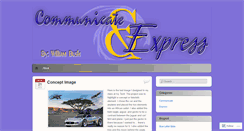 Desktop Screenshot of communicateandexpress.wordpress.com