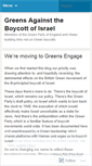 Mobile Screenshot of greensstoptheboycott.wordpress.com