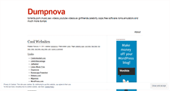 Desktop Screenshot of dumpnova.wordpress.com