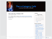 Tablet Screenshot of ncategory.wordpress.com