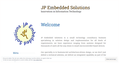 Desktop Screenshot of jpembeddedsolutions.wordpress.com