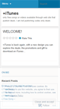 Mobile Screenshot of moreitunes.wordpress.com