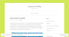 Desktop Screenshot of diarypuan.wordpress.com