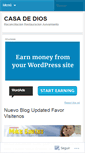 Mobile Screenshot of casadedios.wordpress.com