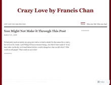 Tablet Screenshot of crazylovebook.wordpress.com