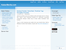 Tablet Screenshot of kabariberita.wordpress.com