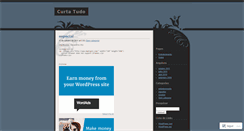 Desktop Screenshot of curtatudo.wordpress.com