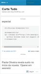 Mobile Screenshot of curtatudo.wordpress.com