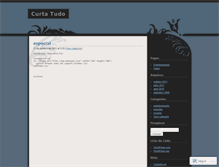 Tablet Screenshot of curtatudo.wordpress.com