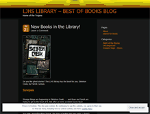Tablet Screenshot of ljhslibrary.wordpress.com