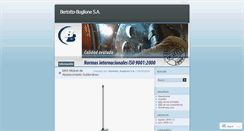 Desktop Screenshot of bertottoboglione.wordpress.com