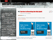 Tablet Screenshot of oldguysfollowchrist.wordpress.com